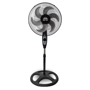 Un ventilador de pedestal 18" 6 aspas Home Elements maxiflow.