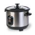 UNA OLLA ARROCERA 1,0 LTS ACERO INOX HEAR10SS sobre fondo blanco.