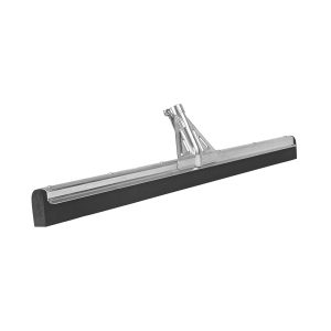 Presentamos el "Escurridor trabajo pesado industrial 55 cm", un robusto escurridor de suelo con estructura de metal y hoja de goma negra, perfecto para afrontar tareas de limpieza pesadas.
